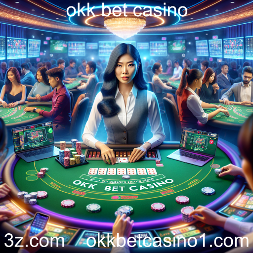 A Experiência Imersiva do Cassino Ao Vivo no Okk Bet Casino